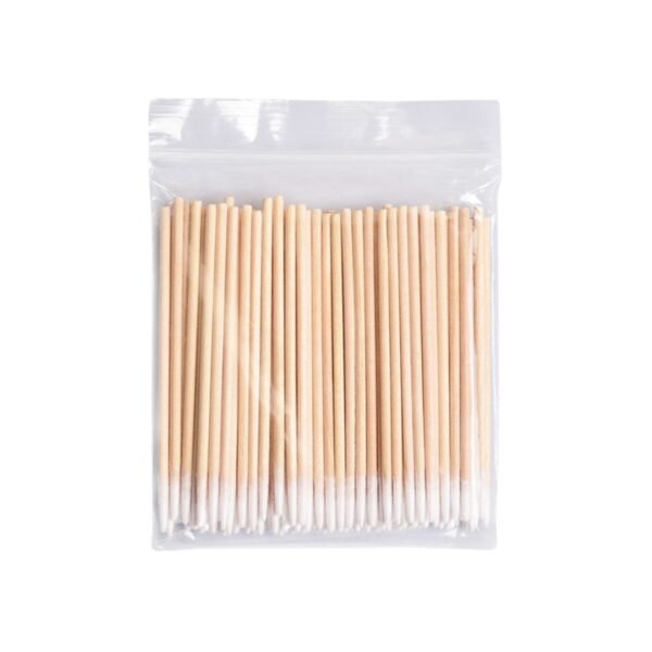Hisopos de Algodón - Pack 100 unidades de Bastones de Bambú